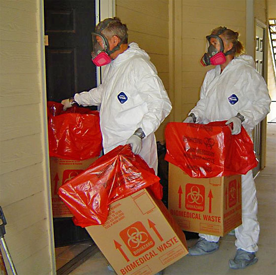 We are experts at Biohazard Cleanup